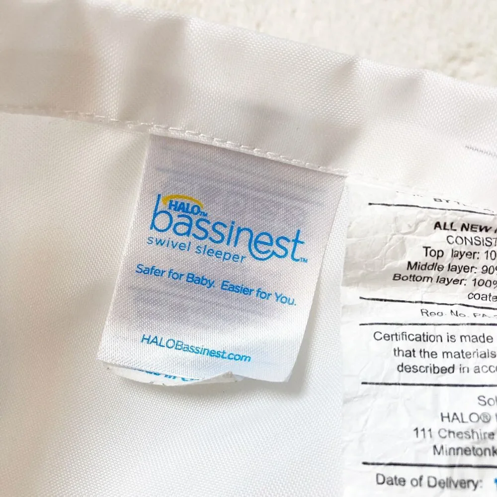 halo bassinet mattress cover